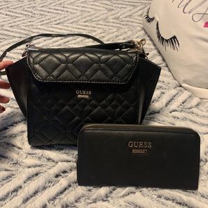 Guess purse and wallet